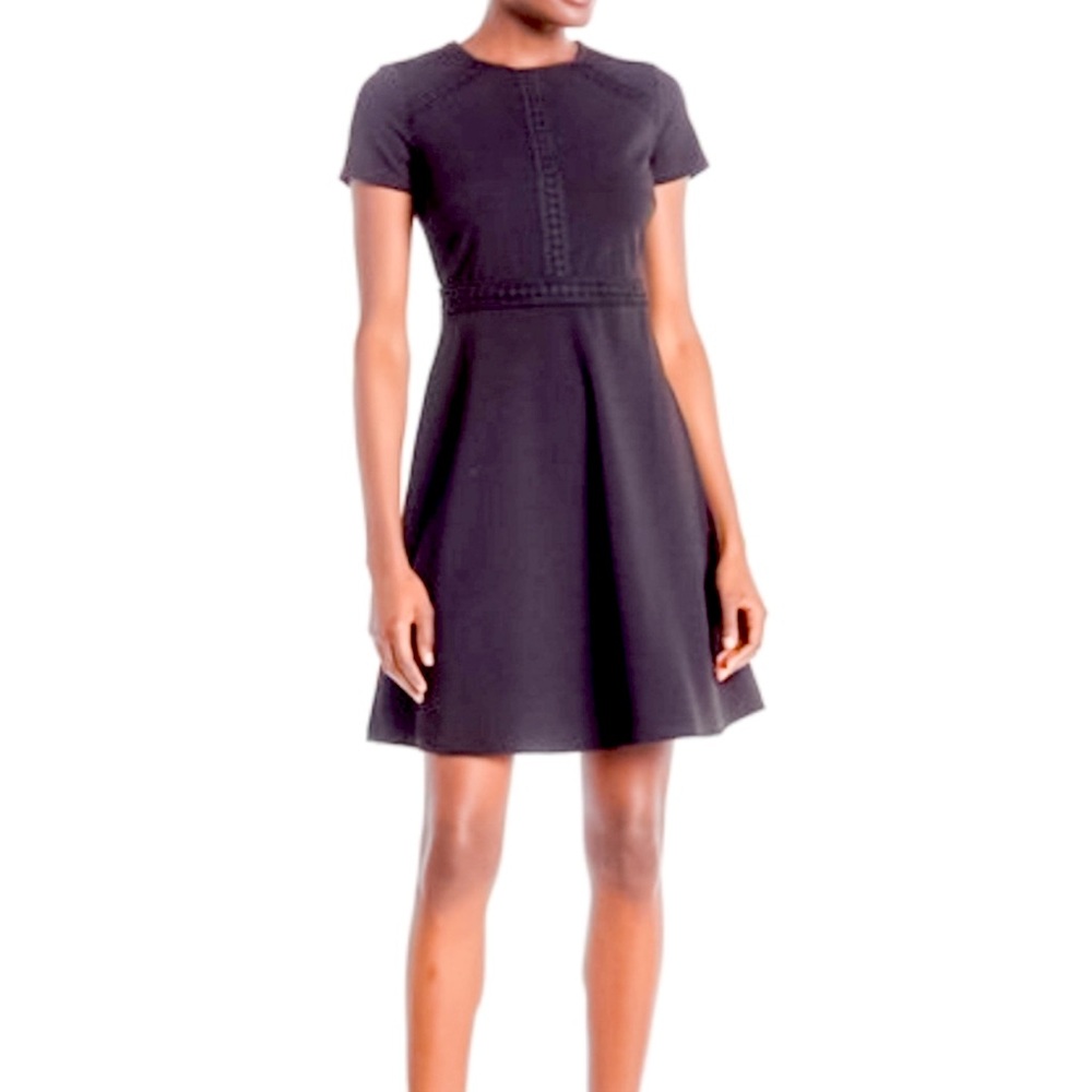 SPENSE Fit and Flare Scuba Crepe Dress Size:12